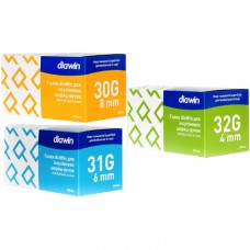 Иглы Diawin для инсулиновых шприц-ручек 30G, 31G, 32G